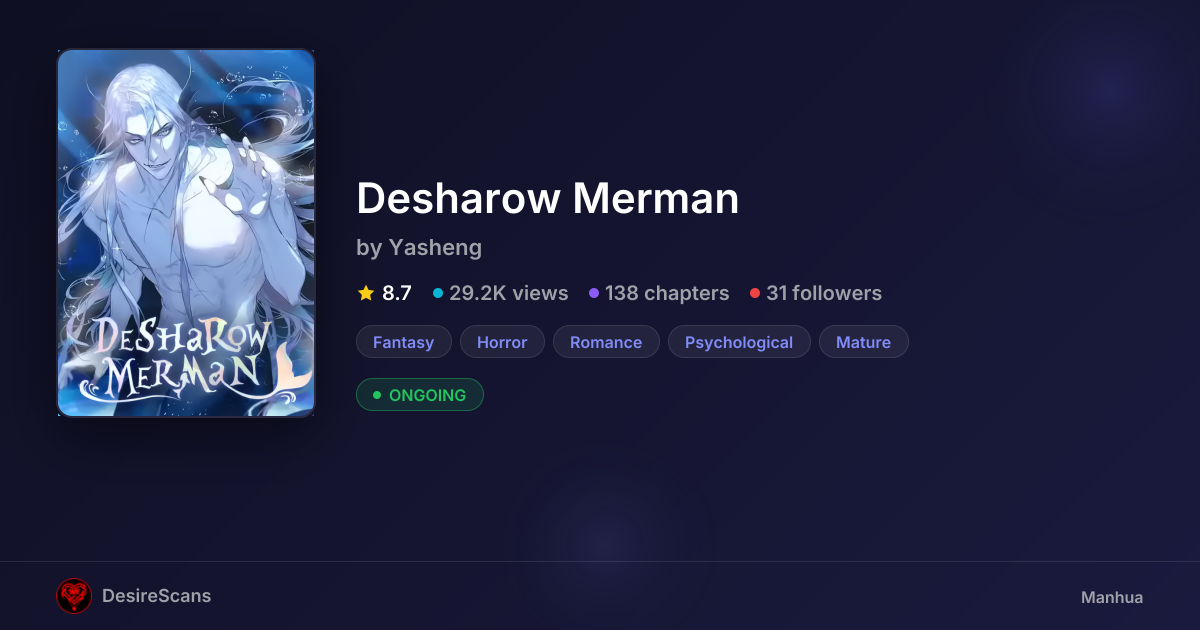 Desharow Merman by Yasheng | DesireScans