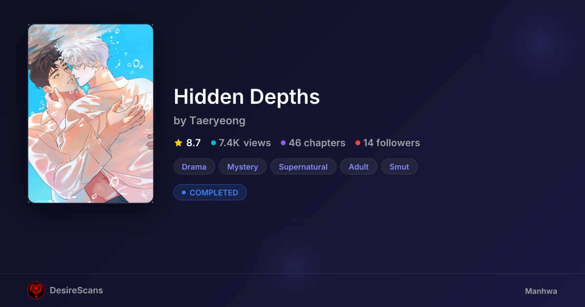 Hidden Depths by Taeryeong | DesireScans