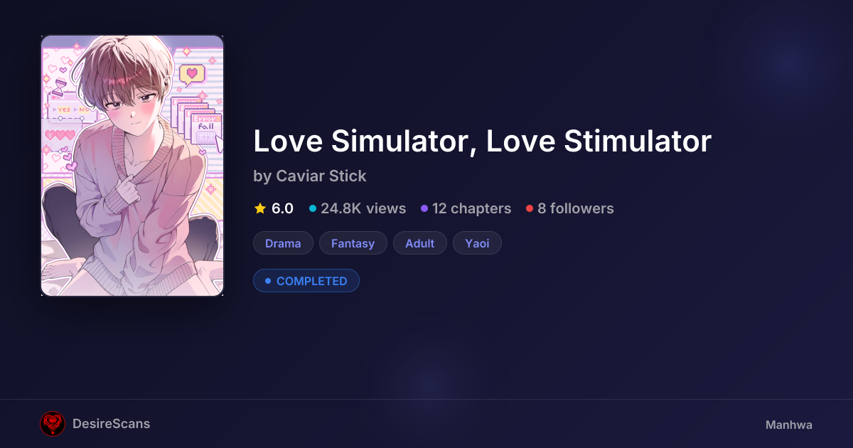 Love Simulator, Love Stimulator by Caviar Stick | DesireScans