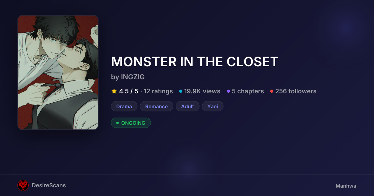 MONSTER IN THE CLOSET by INGZIG | DesireScans