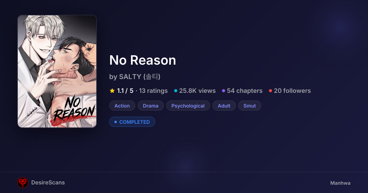 No Reason by SALTY (솔티) | DesireScans