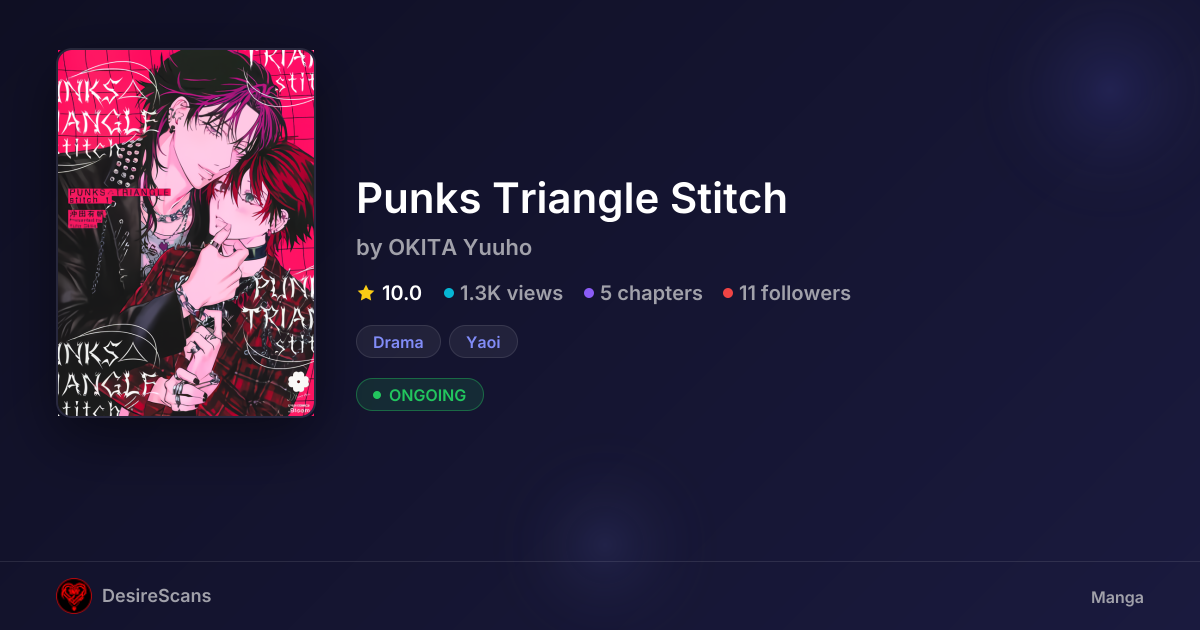 Punks Triangle Stitch by OKITA Yuuho | DesireScans