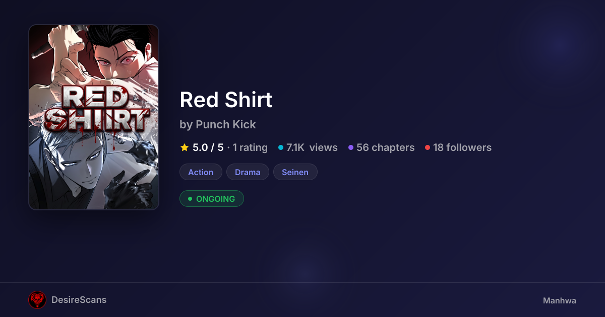 Red Shirt by Punch Kick | DesireScans
