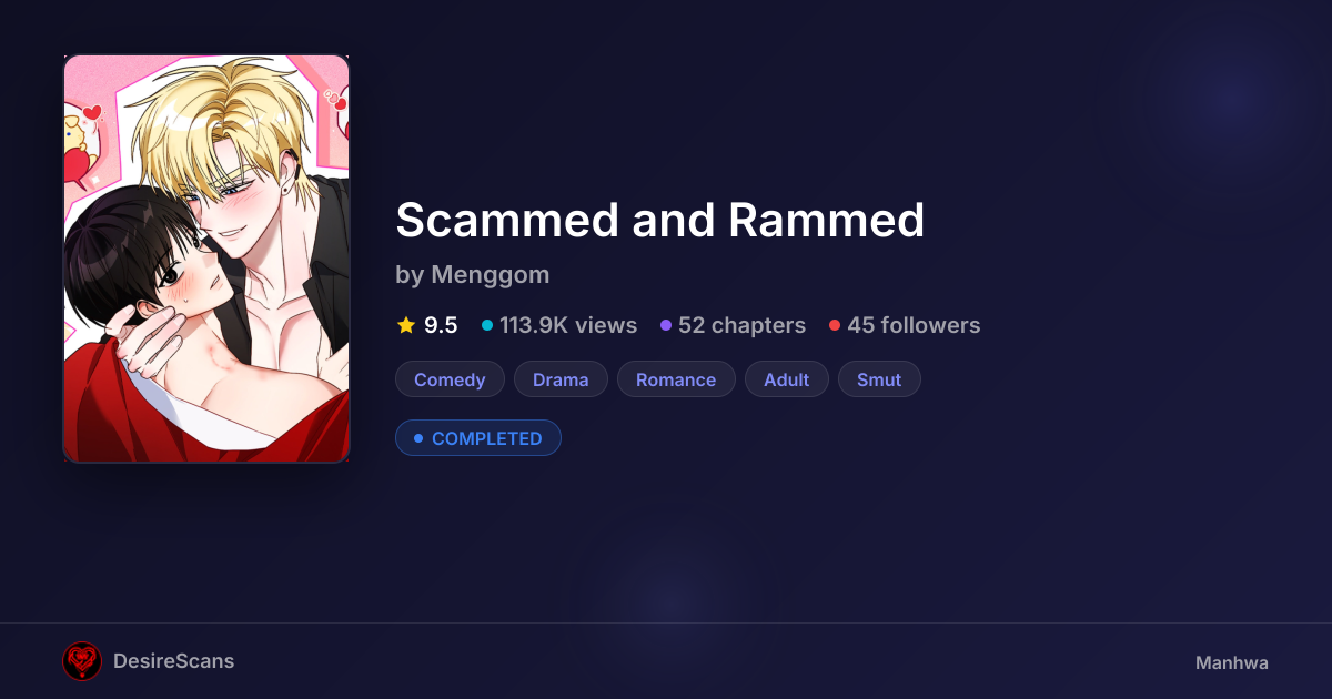 Scammed and Rammed by Menggom | DesireScans