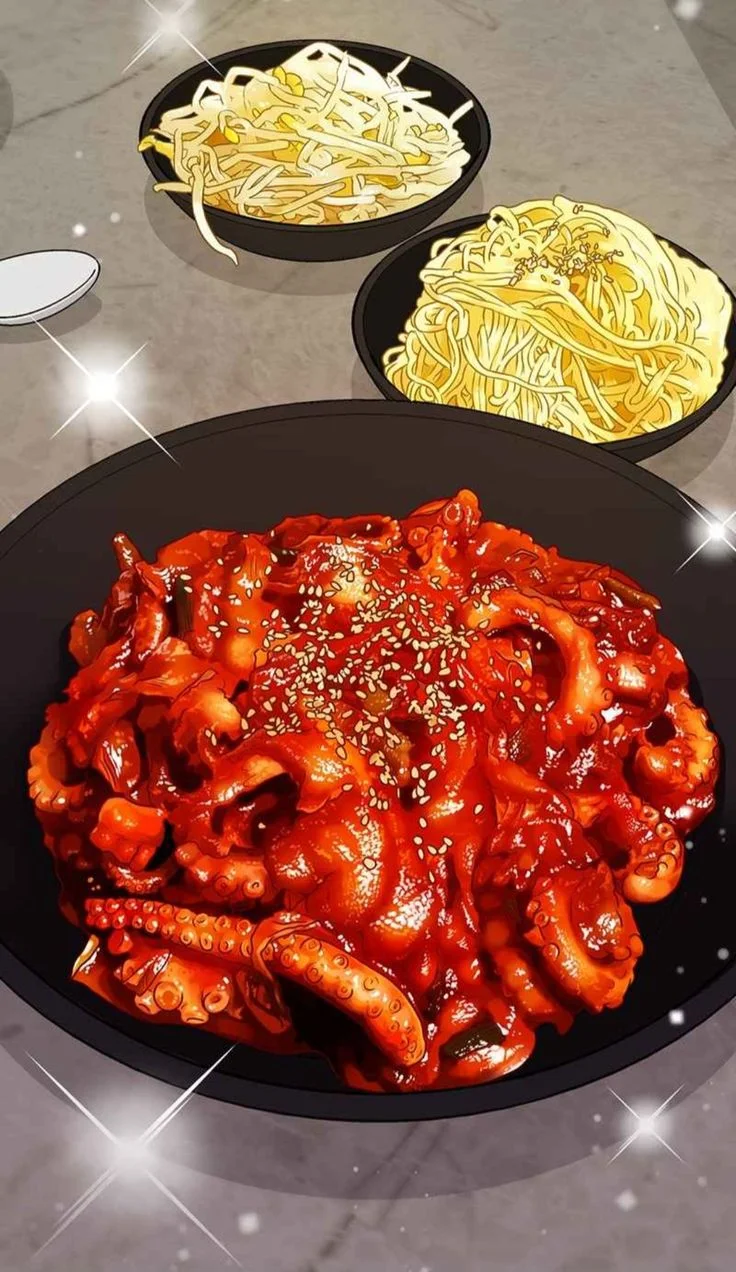 Image 2 of 5 attached to "A moment of silence for the terrifying, hyper-realistic 3D food they put on the dinner tables 🥩💀"