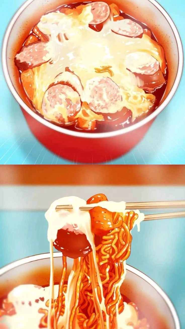 Image 5 of 5 attached to "A moment of silence for the terrifying, hyper-realistic 3D food they put on the dinner tables 🥩💀"