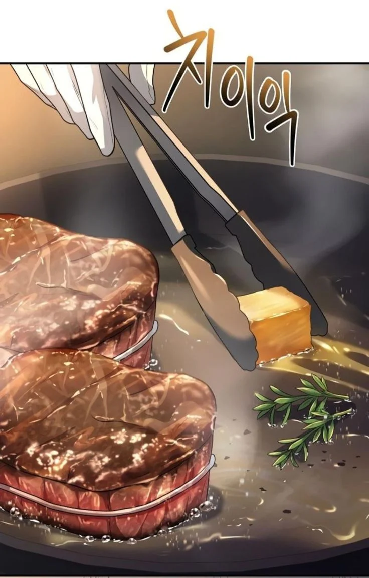 Image 4 of 5 attached to "A moment of silence for the terrifying, hyper-realistic 3D food they put on the dinner tables 🥩💀"