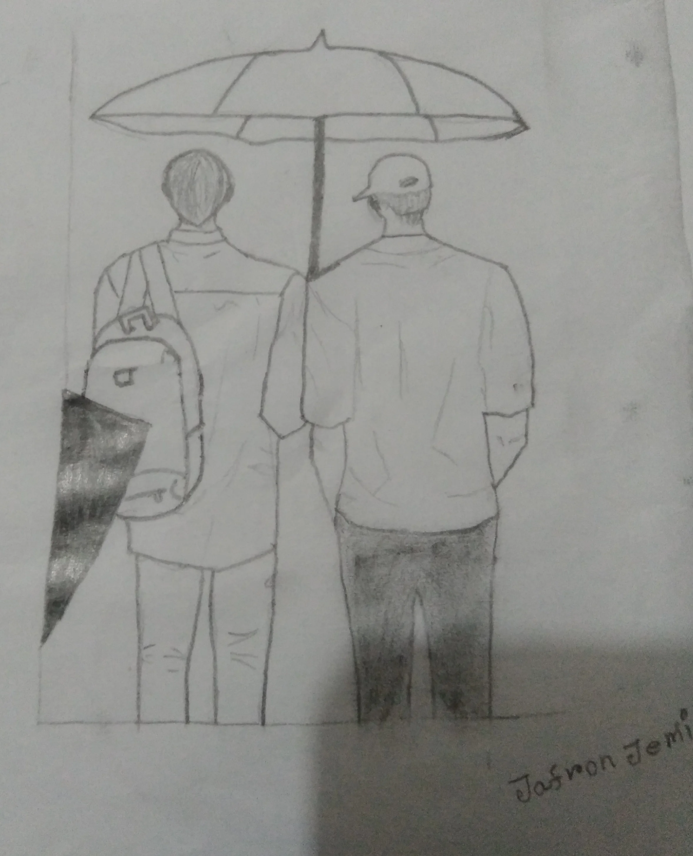 Image 1 of 2 attached to "My first fan art"