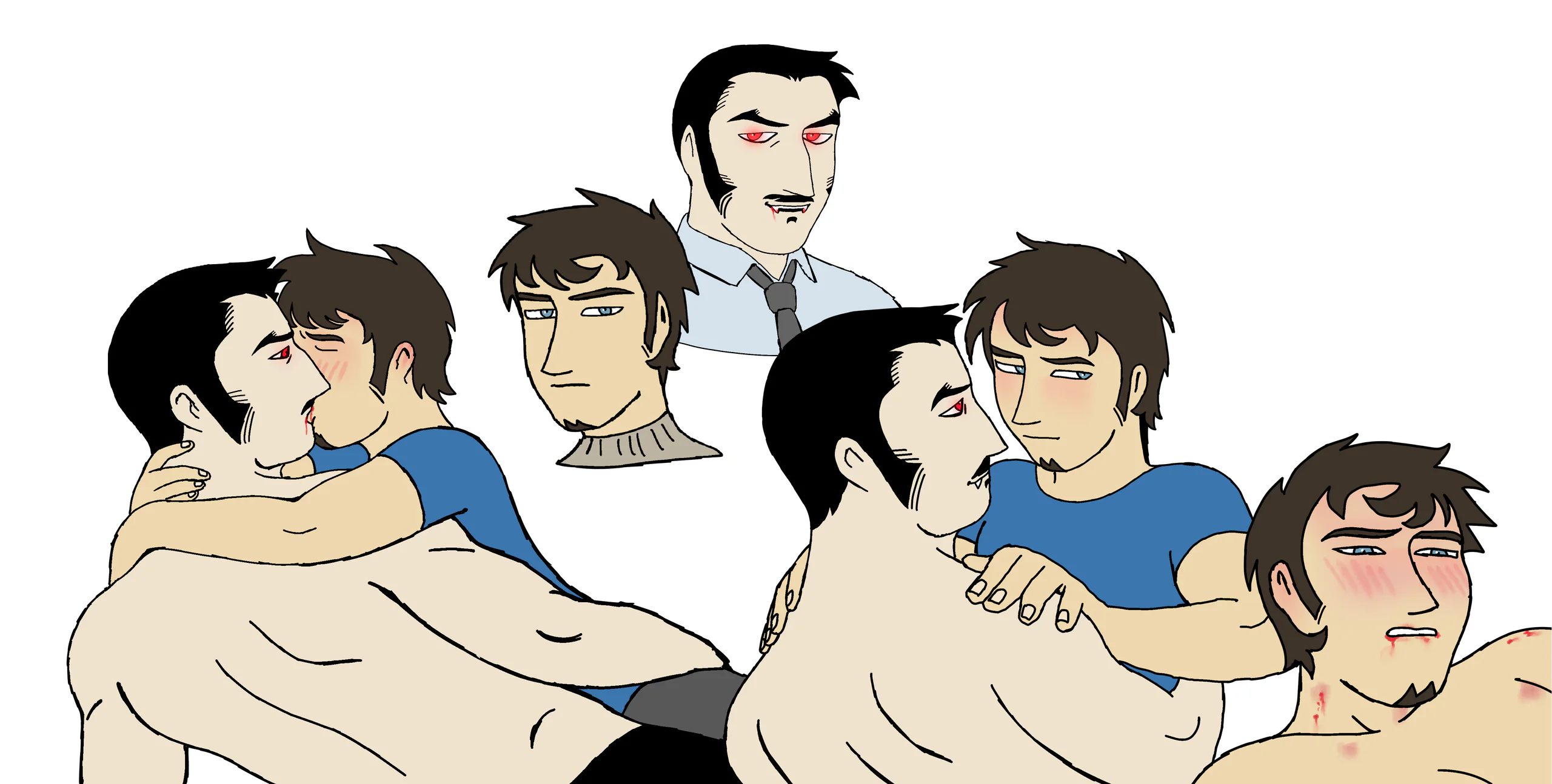 Image 2 of 3 attached to "would you read my webtoon if I made one [images attached]"
