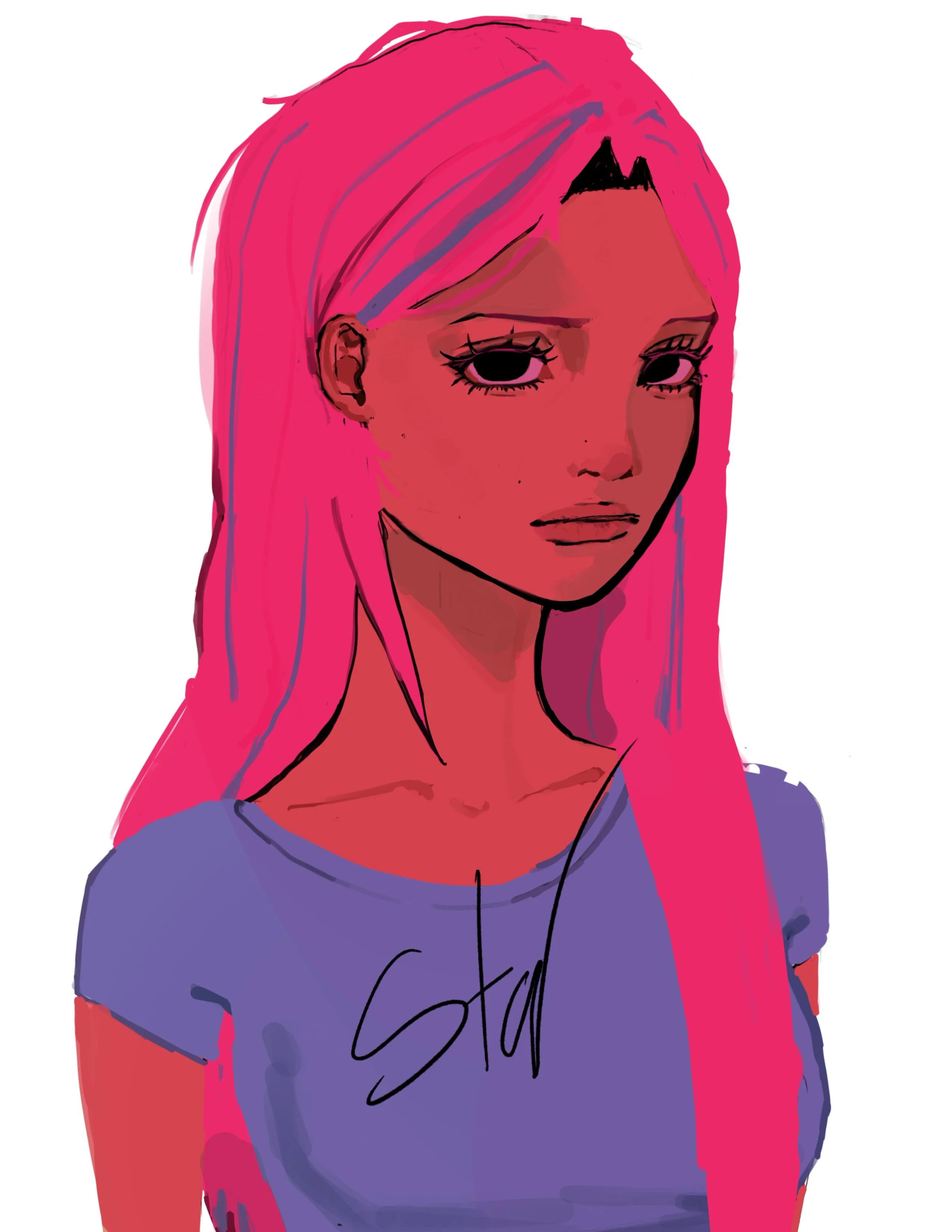 Image 1 of 5 attached to "(Hi again). Can fellow artists show me what to improve on"